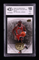 Michael Jordan 2009-10 Upper Deck Michael Jordan Legacy Collection Gold #37 (BCCG 10) at PristineAuction.com