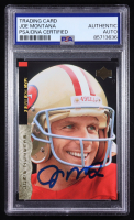 Joe Montana Signed 1995 Upper Deck Joe Montana Box Set #38 (PSA) at PristineAuction.com