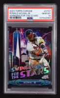 Ronald Acuna Jr. 2024 Topps Chrome Swinging For The Stars #STS-7 (PSA 10) at PristineAuction.com