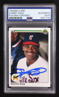 Sammy Sosa Signed 1990 Upper Deck #17 RC (PSA) at PristineAuction.com