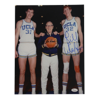 John Wooden & Bill Walton Signed UCLA Bruins 11x14 Photo (JSA) at PristineAuction.com