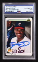 Sammy Sosa Signed 1990 Upper Deck #17 RC (PSA) at PristineAuction.com