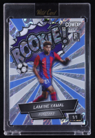 Lamine Yamal 2024 Wild Card Comix Platinum Rookie! Blue and White Island Foil #ACRB-LY12 RC #1/1 at PristineAuction.com