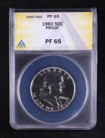 1960 Franklin Proof Silver 50C Half Dollar (ANACS PF65) at PristineAuction.com
