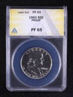 1960 Franklin Proof Silver 50C Half Dollar (ANACS PF65) at PristineAuction.com