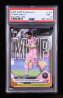 Lionel Messi 2025 Topps Now MLS Orange Foil #145 #25/25 (PSA 9) at PristineAuction.com