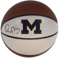 Dusty May Signed Michigan Wolverines Logo Basketball (JSA) at PristineAuction.com