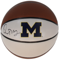Dusty May Signed Michigan Wolverines Logo Basketball (JSA) at PristineAuction.com