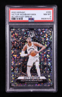 Victor Wembanyama 2023-24 Panini Mosaic Mosaic Fast Break Silver #282 RC / City Edition (PSA 8) at PristineAuction.com