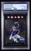 Devin Hester Signed 2008 Topps Chrome #TC148 (PSA) at PristineAuction.com