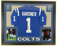 Ahmad "Sauce" Gardner Signed Custom Framed Jersey Display (Beckett) at PristineAuction.com