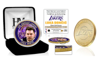 Luka Doncic Lakers Highland Mint Bronze Coin at PristineAuction.com