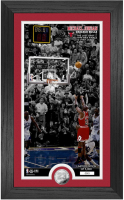 Michael Jordan LE Bulls Custom Framed Photo with Highland Mint Coin at PristineAuction.com