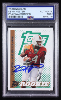 Devin Hester Signed 2006 Topps Draft Picks and Prospects #112 RC (PSA) at PristineAuction.com