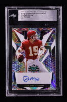 Joe Montana 2023 Leaf Valiant Eclectic Autographs Prismatic Oil Spill Pre-Production Proof #NNO #1/1 (Leaf) at PristineAuction.com
