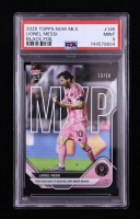 Lionel Messi 2025 Topps Now MLS Black Foil #145 #10/10 (PSA 9) at PristineAuction.com