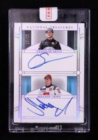 Chandler Smith / Sheldon Creed 2024 Panini National Treasures Dual Autographs Holo Silver #20 #15/25 at PristineAuction.com