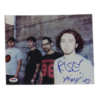 Tim McIlrath Signed 8x10 Photo Inscribed "Rise!" & "03" (PSA) at PristineAuction.com