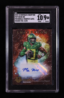 Bo Nix 2022-23 Bowman Inception University Primordial Prospects Autographs Orange Foil #PMPBN RC #12/25 (SGC 9 | Autograph Graded SGC 10) at PristineAuction.com