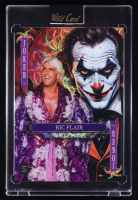 Ric Flair 2025 Wild Card Jokers Wild Joker Orange Scope #SDJWM-RFNB08 #1/1 at PristineAuction.com
