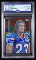 Devin Hester Signed 2009 Topps Chrome Chicle #C83 (PSA) at PristineAuction.com
