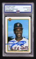 Sammy Sosa Signed 1989 Bowman #312 RC (PSA) at PristineAuction.com