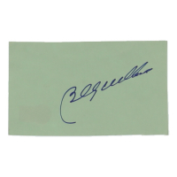 Billy Williams Signed Cut (Beckett) at PristineAuction.com