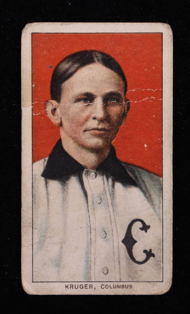 Otto Kruger (Krueger) 1909-11 T206 #267 ML at PristineAuction.com Otto Kruger (Krueger) 1909-11 T206 #267 ML at PristineAuction.com