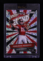 Fernando Mendoza 2025 Wild Card Comix 39 TDs Legend Red and Black Scope #ACBLFM07 RC #1/1 at PristineAuction.com