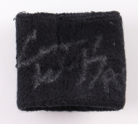 Carson Wentz Signed Eagles Game-Used Wristband (Fanatics) at PristineAuction.com