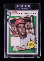 Bob Gibson 2021 Jersey Fusion Game Used Swatch #JFBG83 at PristineAuction.com