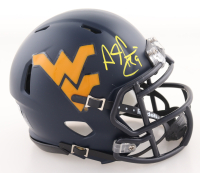Adam Jones Signed West Virginia Mountaineers Speed Mini Helmet (Beckett) at PristineAuction.com