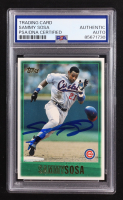 Sammy Sosa Signed 1997 Topps #305 (PSA) at PristineAuction.com