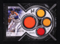 Nolan Ryan 2018 Topps Museum Collection Primary Pieces Quad Relics Legends #SPQLNR #23/25 at PristineAuction.com