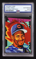 Sammy Sosa Signed 1994 Donruss Diamond Kings #DK-14 (PSA) at PristineAuction.com