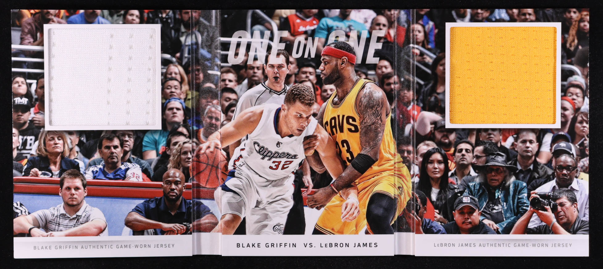 Blake Griffin / LeBron James 2014-15 Panini Preferred VS 1 on 1 Memorabilia #9 #28/99 at PristineAuction.com Blake Griffin / LeBron James 2014-15 Panini Preferred VS 1 on 1 Memorabilia #9 #28/99 at PristineAuction.com
