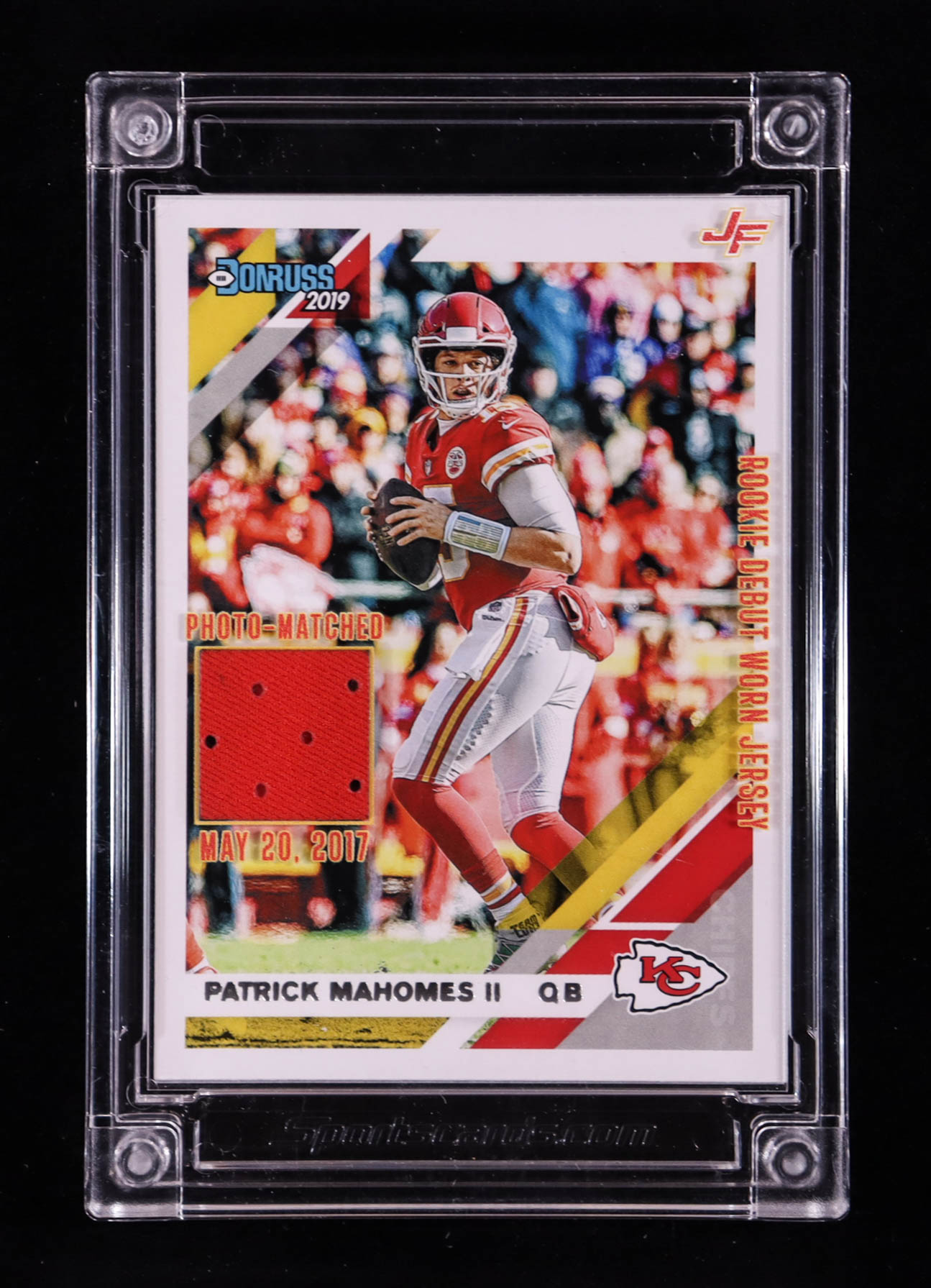 Patrick Mahomes II 2024 Jersey Fusion Game Used Swatch #PMR17R at PristineAuction.com Patrick Mahomes II 2024 Jersey Fusion Game Used Swatch #PMR17R at PristineAuction.com