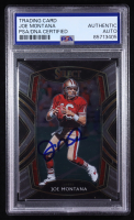 Joe Montana Signed 2020 Select #219 (PSA) at PristineAuction.com