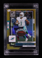 Tua Tagovailoa 2025 Jersey Fusion Game Used Ball #FB062 #109/250 at PristineAuction.com