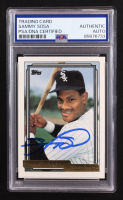 Sammy Sosa Signed 1992 Topps #94 (PSA) at PristineAuction.com