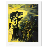 "Sunset Silhouette" LE 32x26 Printer's Proof by Eyvind Earle (Artova) at PristineAuction.com