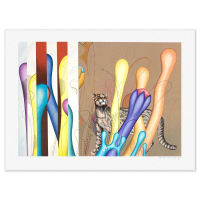 "Ocelot" LE 30x40 Serigraph on Paper by Yankel Ginzburg (Artova) at PristineAuction.com