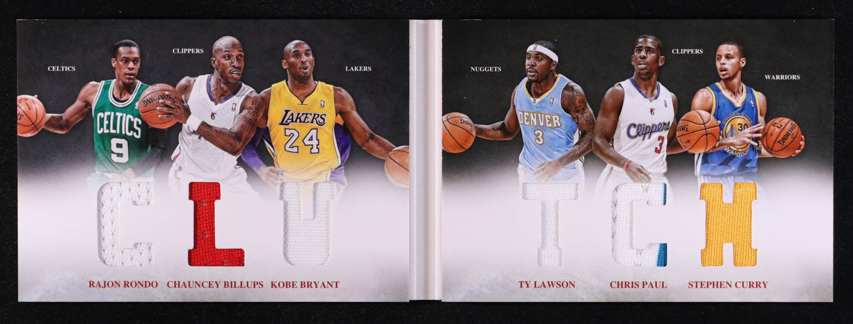 Stephen Curry / Ty Lawson / Kobe Bryant / Chauncey Billups / Chris Paul / Rajon Rondo 2012-13 Panini Preferred Clutch Memorabilia #1 #178/199 at PristineAuction.com Stephen Curry / Ty Lawson / Kobe Bryant / Chauncey Billups / Chris Paul / Rajon Rondo 2012-13 Panini Preferred Clutch Memorabilia #1 #178/199 at PristineAuction.com