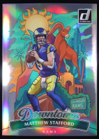 Matthew Stafford 2025 Donruss Downtown! Oversize #6 at PristineAuction.com