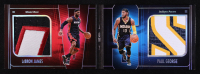 LeBron James / Paul George 2024-25 Panini Silhouette VS 1 on 1 Booklet #1 #10/10 at PristineAuction.com
