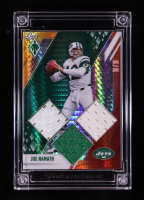 Joe Namath 2022 Jersey Fusion Game Used Swatch #JN73W #10/10 at PristineAuction.com