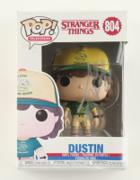 Gaten Matarazzo Signed "Stranger Things" #804 Dustin Funko Pop! Vinyl Figure (ACOA) at PristineAuction.com