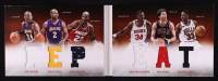 Scottie Pippen / Toni Kukoc / Clyde Drexler / Hakeem Olajuwon / Kobe Bryant / Derek Fisher 2012-13 Panini Preferred Repeat Memorabilia #1 #119/199 at PristineAuction.com