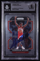 Dominique Wilkins Signed 2021-22 Panini Prizm #252 (BGS) at PristineAuction.com