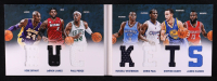 James Harden / Kobe Bryant / Stephen Curry / Russell Westbrook / Chris Paul / LeBron James / Paul Pierce 2012-13 Panini Preferred Buckets Memorabilia #1 #165/199 at PristineAuction.com
